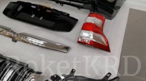 Рестайлинг Toyota Land Cruiser Prado 150 в 13-2017 год
