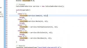 Calculadora Básica con Java Servlet - Eclipse
