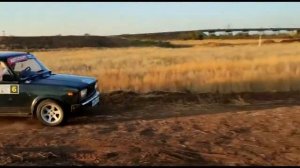 Амортизаторы плаза для ралли, первый тест на грунте