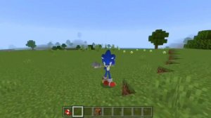 NOVO!! ADDON MOD REALISTA DO SONIC PARA MINECRAFT PE! (COM CRAFTS)