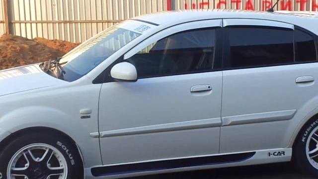 АВТОТЮНИНГ KIA RIO 2### ПОСЛЕ ОБРАБОТКИ НАПИЛЬНИКОМ !!! ЛИПЕЦК!