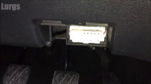 Nissan Juke OBD2 Diagnostic Port Location