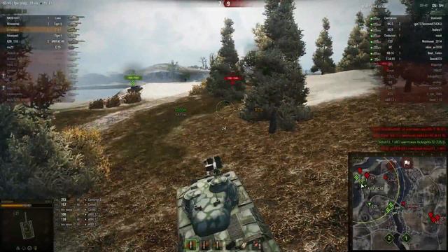 WoT™ [0.9.1] STA-1 (СТ 8 лвл). Мастер за поражение. Игра на первой линии.