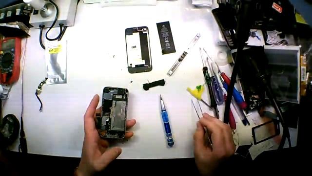 замена гнезда на IPHONE 4G смотреть онлайн