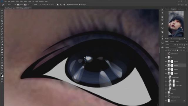 Draw Realistic Eye Vector / Vexel art Tutorial | Rdc artworks смотреть онлайн
