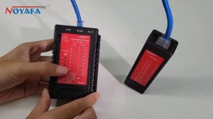 Noyafa NF-468S Cable continuity PoE standard tester plug contact checking functions Factory Price