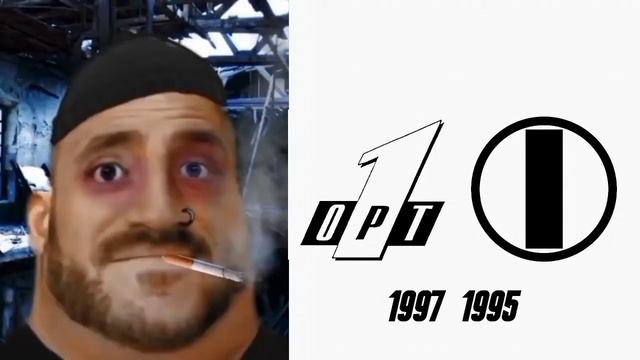 старый логотип первого каналла это... старые лица мем??? 