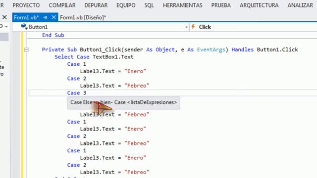 Programa para mostrar los meses del año en visual basic смотреть онлайн