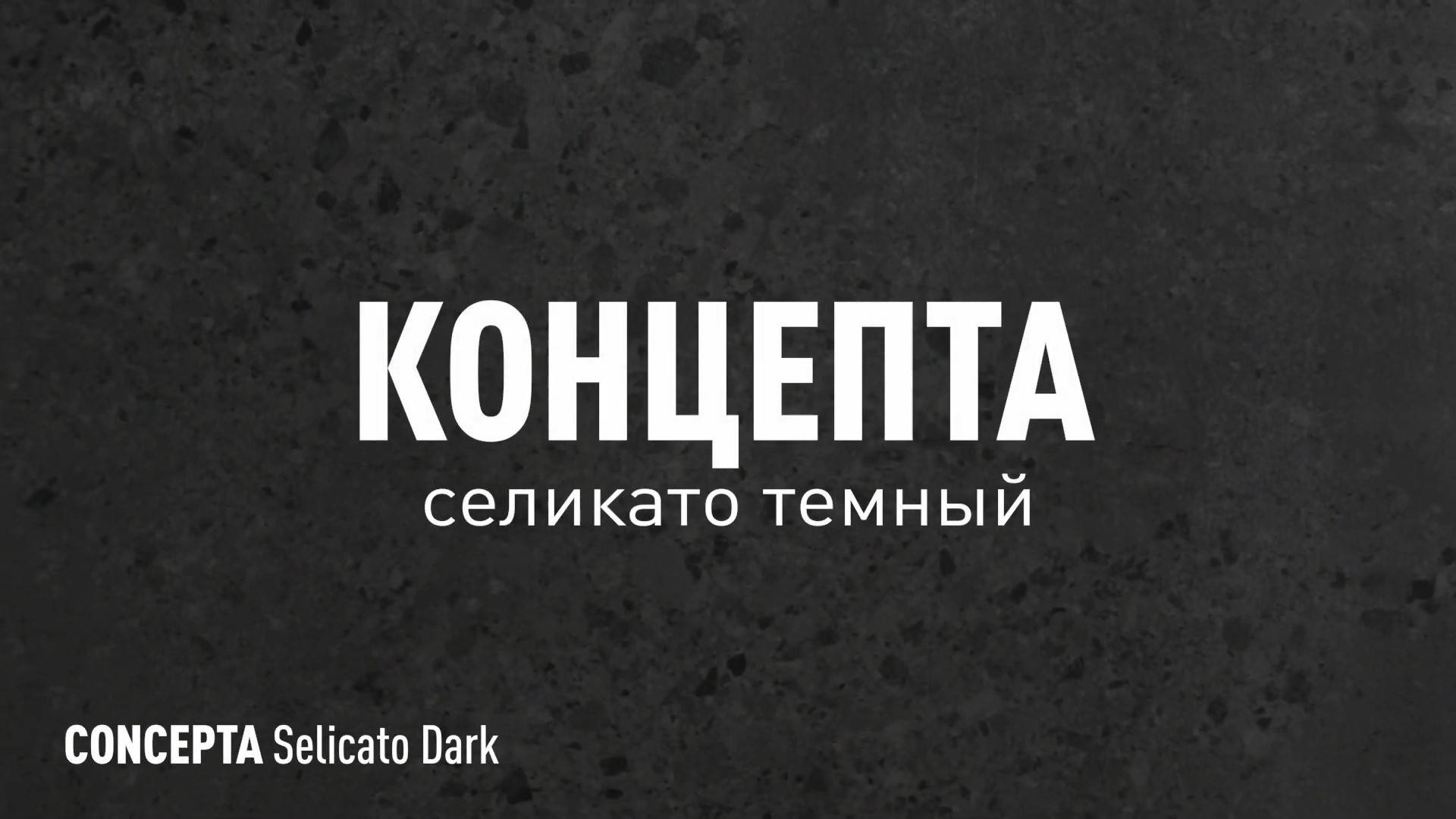 КОНЦЕПТА СЕЛИКАТО ТЕМНЫЙ МАТОВЫЙ керамогранит марки Идальго