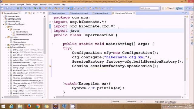 Fetching Records from Database using Hibernate Framework смотреть онлайн