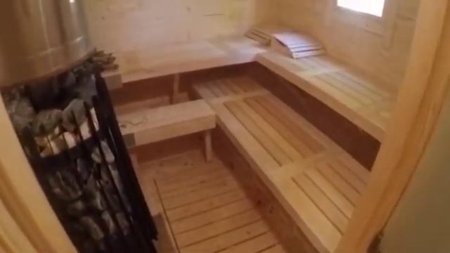 Баня бочка от bochky. Квадро Овал 4х4,5 четыре секции.