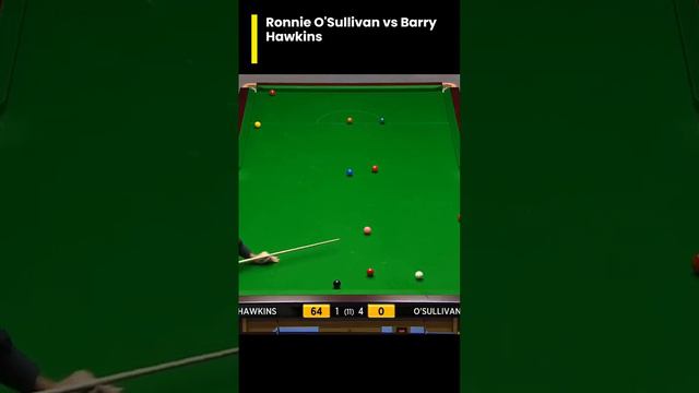 Ronnie O'Sullivan vs Barry Hawkins