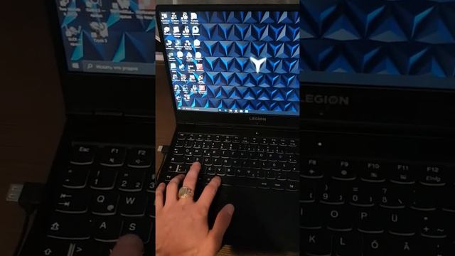 Как включить подсветка клавиатуры.(Lenovo Legion)  How to enable the keyboard's backlight.