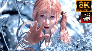Final Fantasy XIII - Serah's captured by the fal'Cie (Remastered 8K)