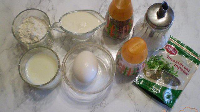 Универсальный кляр для овощей и мяса