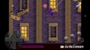 Прохождение первого уровня и битва с человеком-драконом в игре Spider man: web of fire