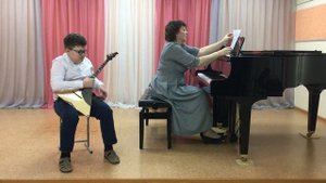 Балыбердин Егор, III возр.группа, балалайка, К.М.Вебер.Хор охотников, Б.Феоктистов.Плясовой наигрыш