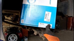 Замена передних тормозных дисков на Toyota Noah 3S FE Тойота Ноах 1997 года