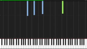 Subwoofer Lullaby - Minecraft [Piano Tutorial] (Synthesia) // Torby Brand