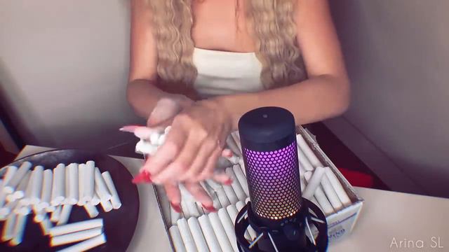 АСМР ЕМ МЕЛ / ASMR Eating chalk