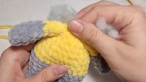 ?ПЛЮШЕВЫЙ ЗАЙЧИК ВЯЗАНЫЙ КРЮЧКОМ/crochet bunny