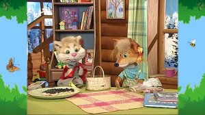 Утро в Шишкином Лесу. Быт. Как кормить птиц