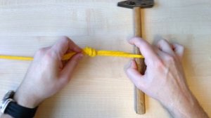 Узел "восьмерка" как петля в кольце