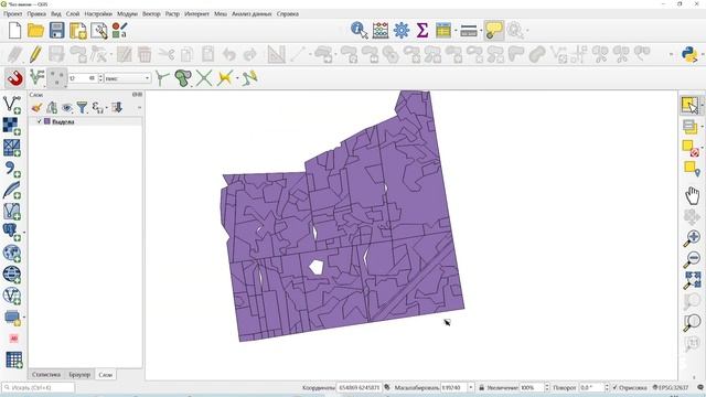 Как в QGIS автоматом убрать зазоры между объектами