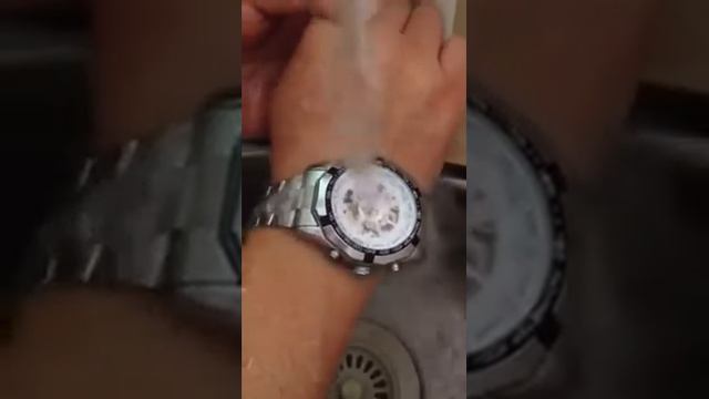 Automatic watch Test for 30 meter water resist = 3ATM= 3BAR смотреть онлайн