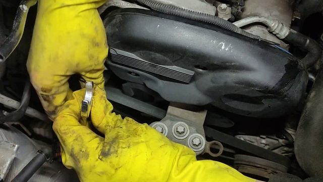 OPEL VAUXHALL 1.8 16V remove replace serpentine accessory belt смотреть онлайн