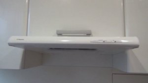 Подвесная вытяжка HANSA OSC611WH, 1 мотор, белый (обзор).