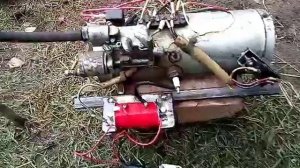 Первый запуск печки ШААЗ