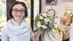 Как сделать свадебный букет с лавандой ? || Флористика ?