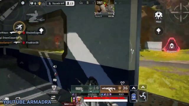 Apex legends mobile Lifeline Pro gameplay смотреть онлайн
