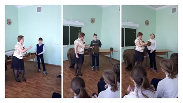 Занятие "Солдатский привал". 6-В класс смотреть онлайн