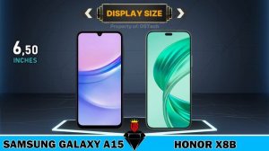 Samsung Galaxy A15 Vs Honor X8B || The review and comparison all specifications