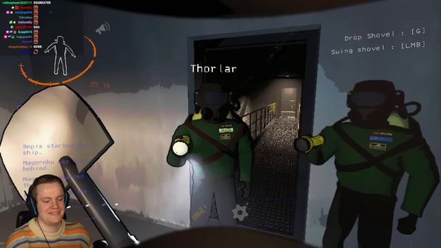 Playing Lethal Company with WAY TOO MANY PEOPLE at Once смотреть онлайн