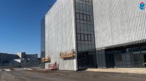 Строительство нового здания театра "Грань". Вячеслав Федорищев в Новокуйбышевске