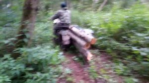 Перевожу груз. Урал с вариатором хонда, и двс мотоблока 7л.с