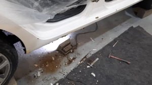 VW GOLF 6 ЗАМЕНА ПОРОГА