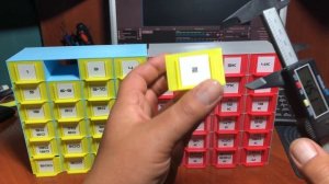 Как хранить радиодетали, 3д печать бокса под резисторы.