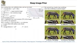 Deep Image Prior | Lecture 30 (Part 1) | Applied Deep Learning (Supplementary)