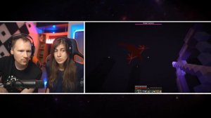 Майнкрафт ЛетсПлей #4 - Дракон Края! Выживание в Майнкрафт без модов | РЕАКЦИЯ на MoDDyChat перезали