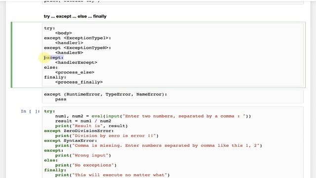 Learning Python #11 || Python Exception Handling || Python Programming
