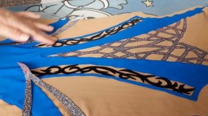 Как сшить купальник для художественной гимнастики. Часть 5.