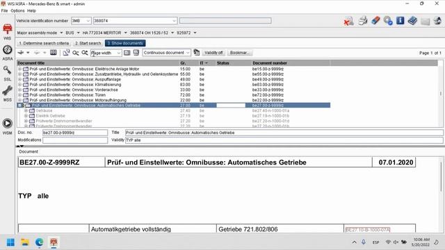 ? MERCEDES BENZ WIS-ASRA NET 2020.07 ? смотреть онлайн