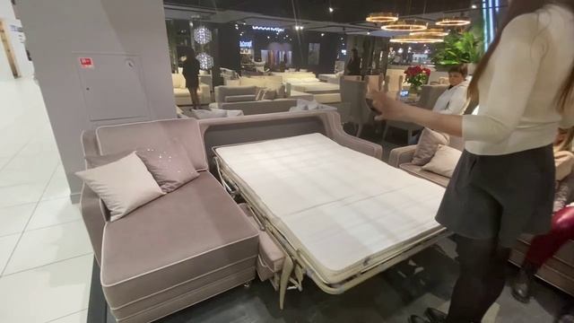 Обзор дивана-кровати Сопрано с механизмом Миллениум. смотреть онлайн