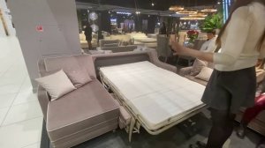 Обзор дивана-кровати Сопрано с механизмом Миллениум.
