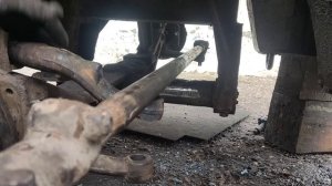 Переделка рулевого механизма, львовский погрузчик.