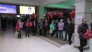 Встреча детей в аэропорту с соревнований. 01.04.19